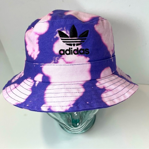 ADIDAS Women's Reverse Dye Bucket Hat Pulse Lilac Purple Y2K - Picture 1 of 6